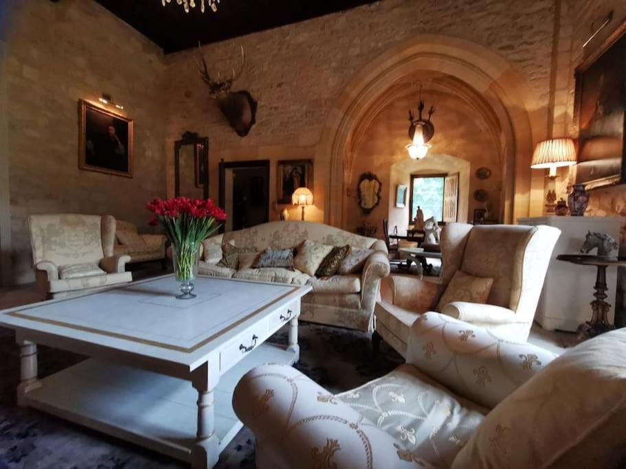 Chateau De Clerans Saint-Leon-sur-Vezere Exterior foto