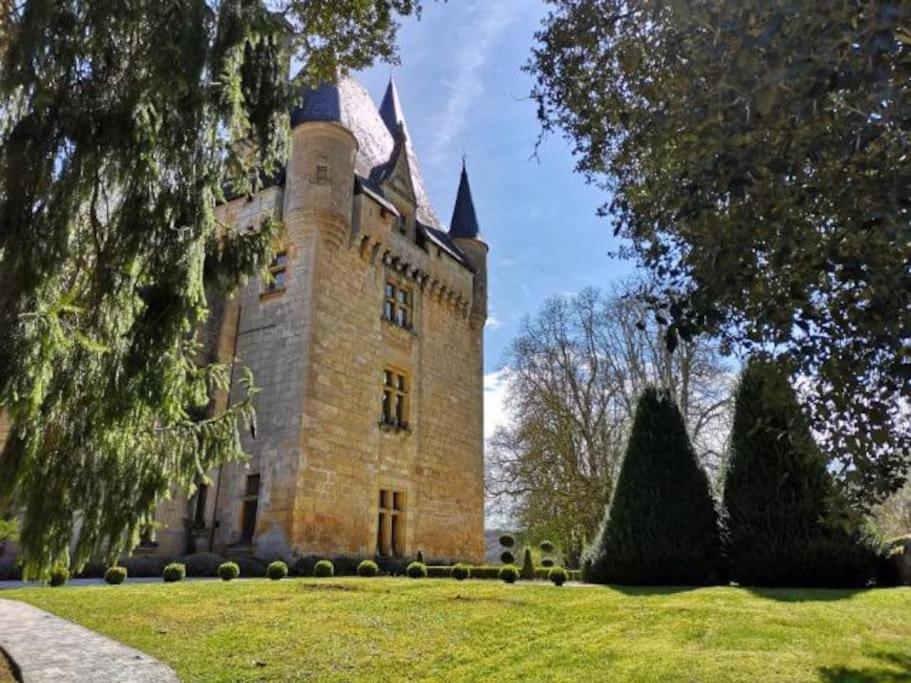 Chateau De Clerans Saint-Leon-sur-Vezere Exterior foto